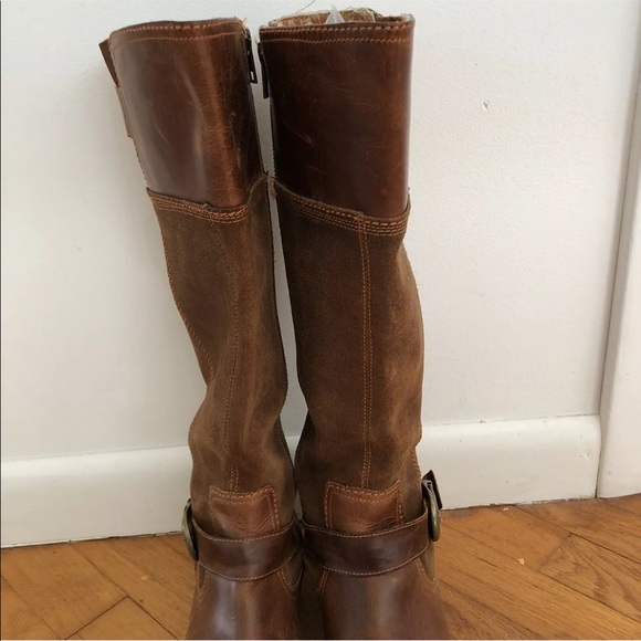 Timberland Savin Hill 8.5 tall Riding Boots Flaws - Picture 5 of 11